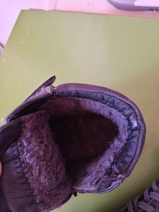 Зимний обув. Кишки оёк буюм