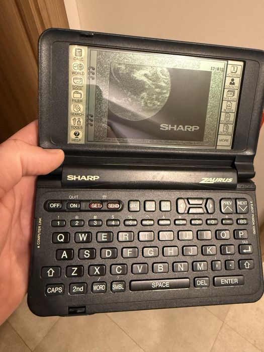 Sharp Zaurus ZR-5000 PDA calculator PC vintage retro Raritate!