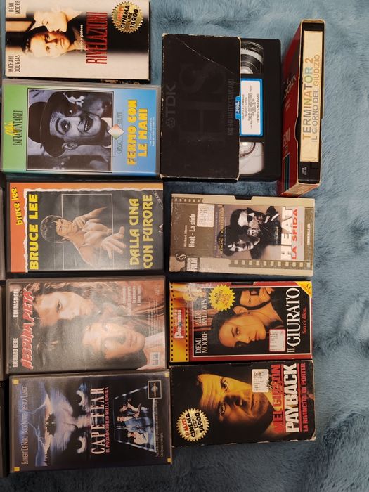 Lot 25 casete VHS filme originale