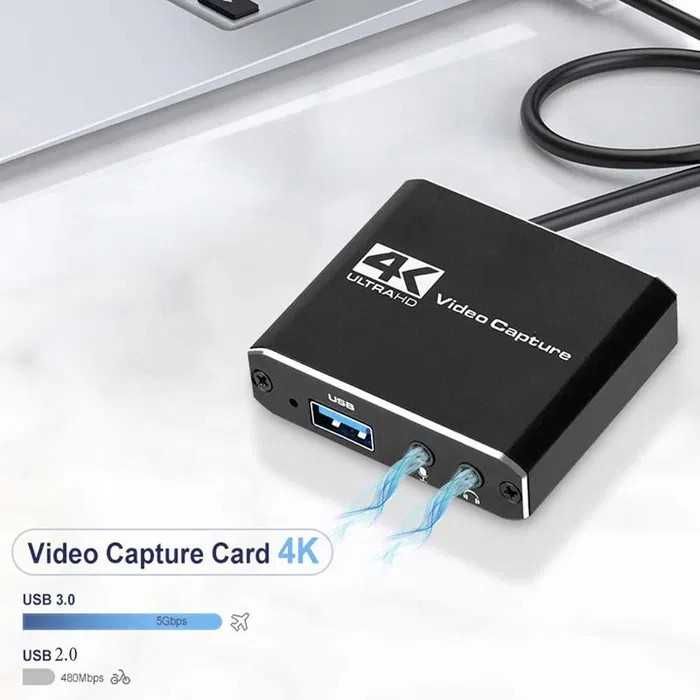 HDMI - USB 3.0 Video Capture Card Game Live Streaming видео кепчър