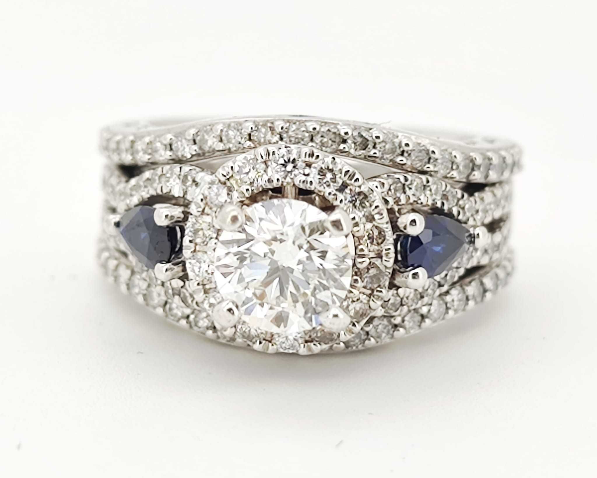 Inel Vera Wang cu diamante 2.0ct ceritificat GIA
