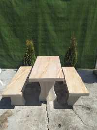 Градинска маса с пейки - градински комплект, сет ” КАПУЧИНО ”