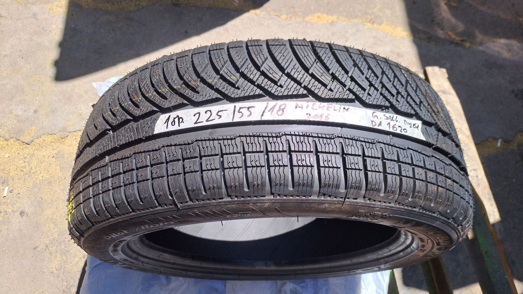 1бр. Нова 225/55/18 Michelin Pilot Alpin