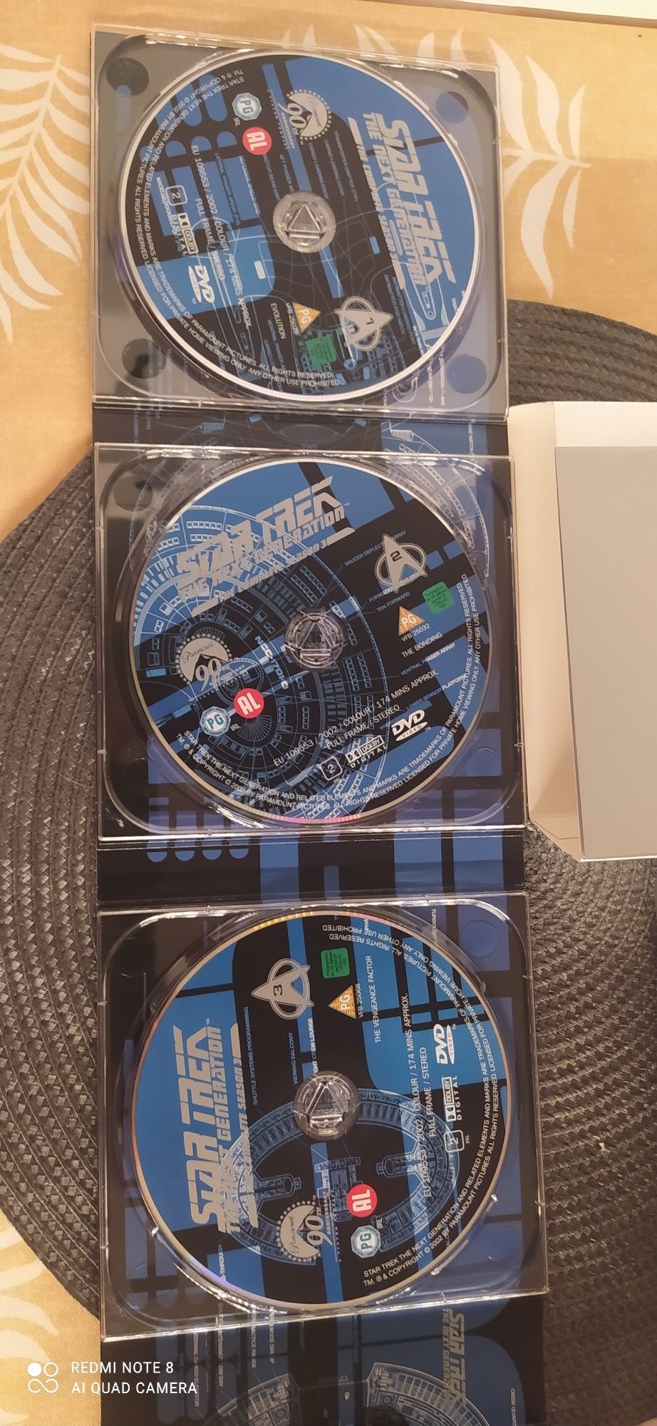 Original StarTrek DVD colectie