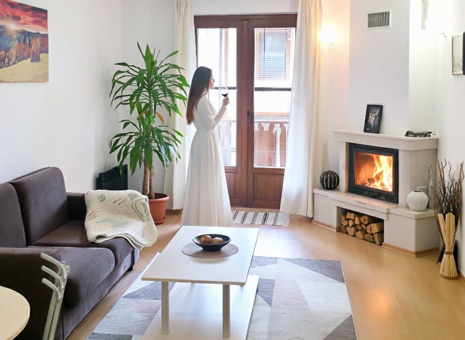 Апартамент с 1 спалня MyPlace_Pamporovo - камина и уют сред природата