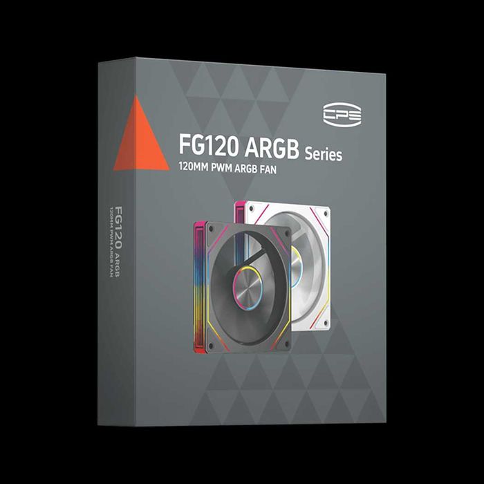 Вентилятор для корпуса PCCooler FG120 ARGB BK Black