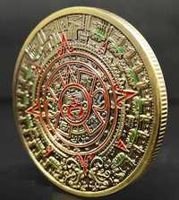 Ритуалните Календари на Ацтеките.Възпоменателна Колекционерска монета.
