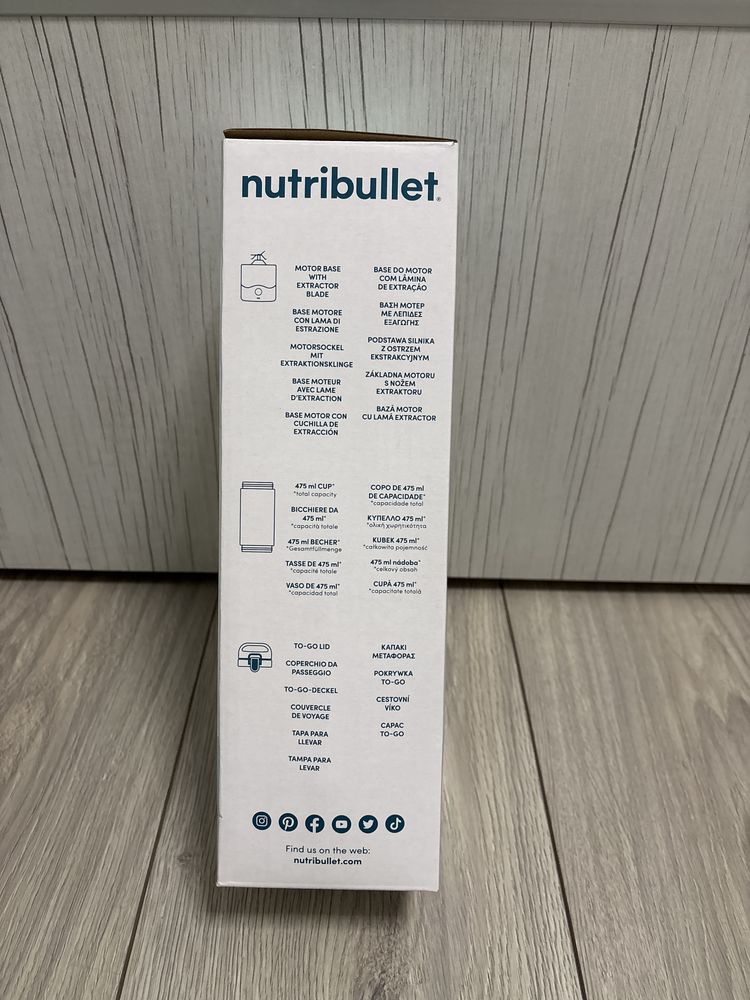 Nutribullet портативный блендер