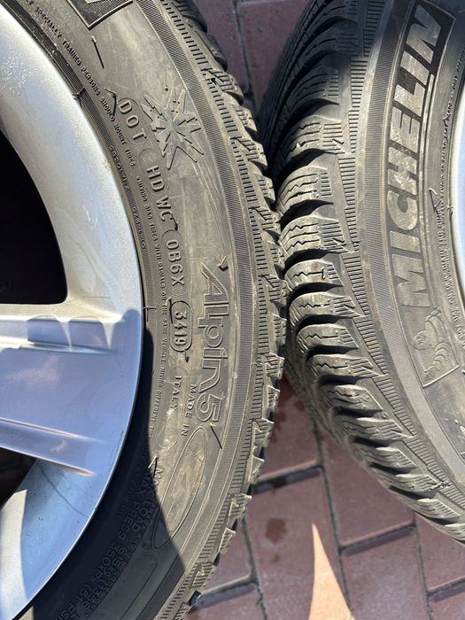 Jante bmw originela R 16 cu caucicuri de iarna