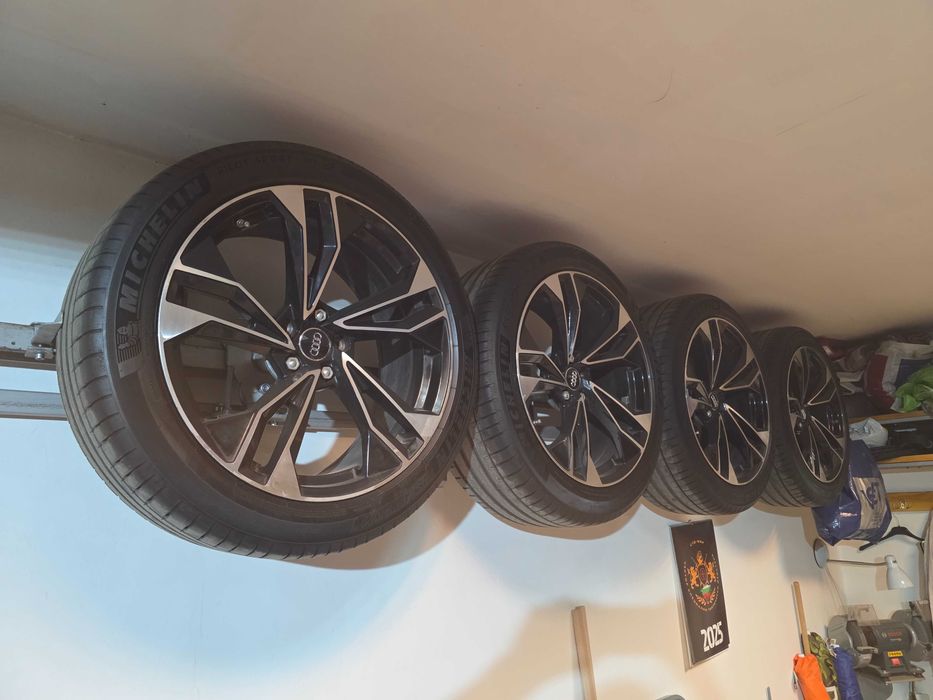 4 бр. Гуми  255/45/20 с джанти Audi 5x112 20"