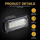 LED плафон за MERCEDES BENZ с 18SMD диода. W203, W209, R230.