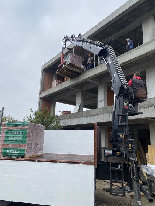 Caramida din stoc cu macara bucuresti ilfov