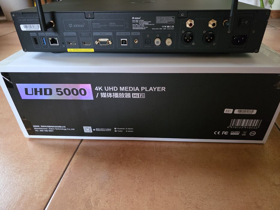 HD Player ZIdoo UHD 5000