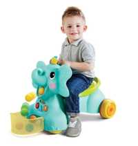 Masina fără pedale pentru copii, elefant 3 în 1