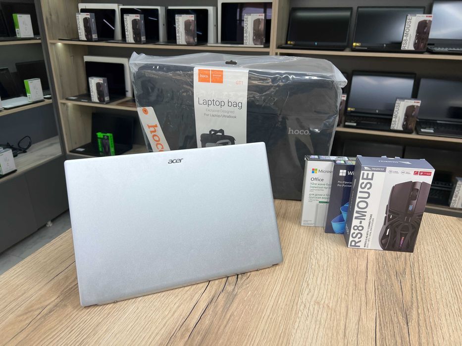 Acer Swift 3 • Core i5-1240P • 2.2K IPS • Подарок: сумка, мышь, коврик