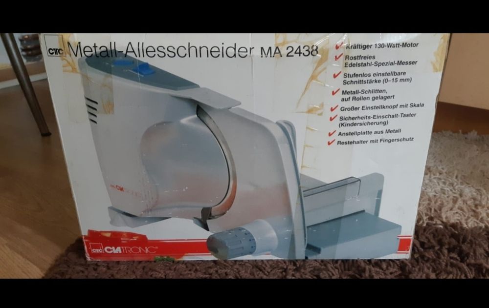 Feliator mezeluri electric Nou