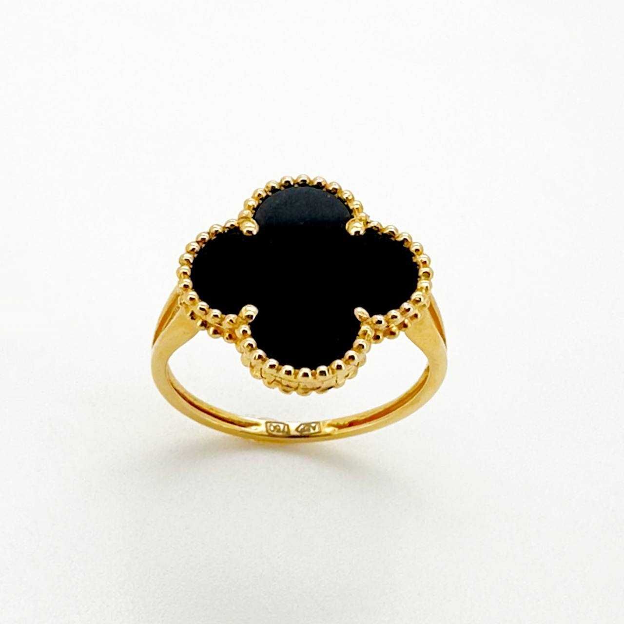 Золотой комплект в стиле Van Cleef & Arpels