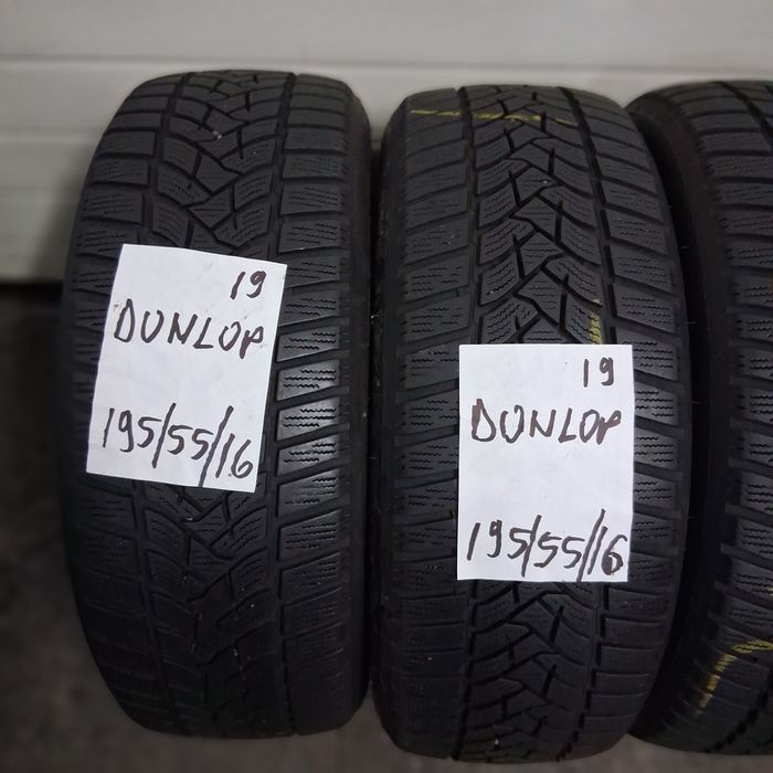 4×195/55/16 M+S.DUNLOP.Stare excelenta.