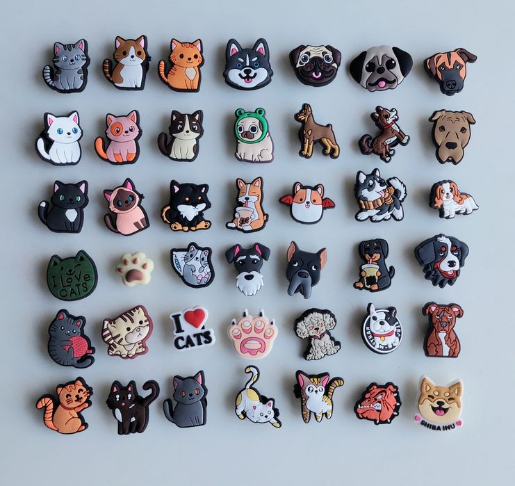 Значки за Crocs JIBBITZ Аксесоари за Crocs с Анимационни геори