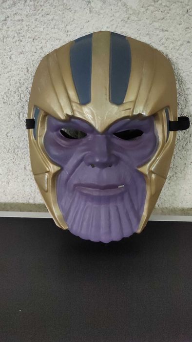 Masca de costum Marvel Avengers Thanos din spuma rubbies adulti copii