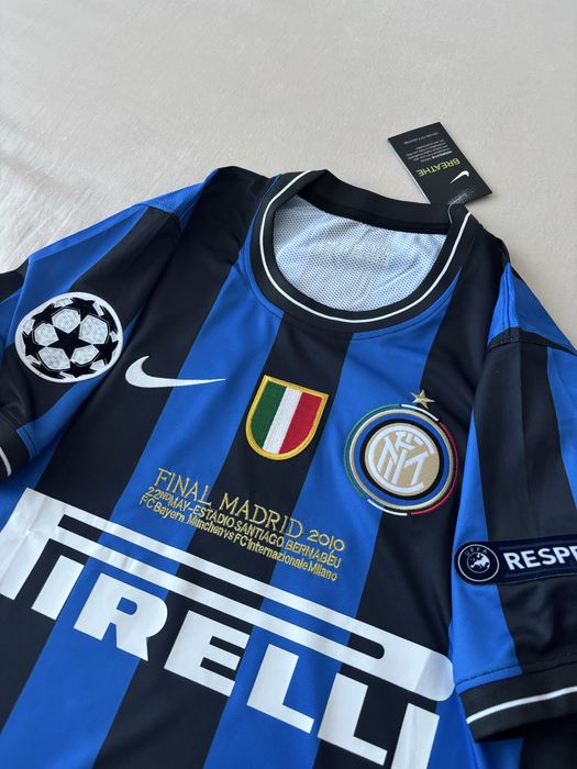 Екип на Интер от финала на ШЛ 2010