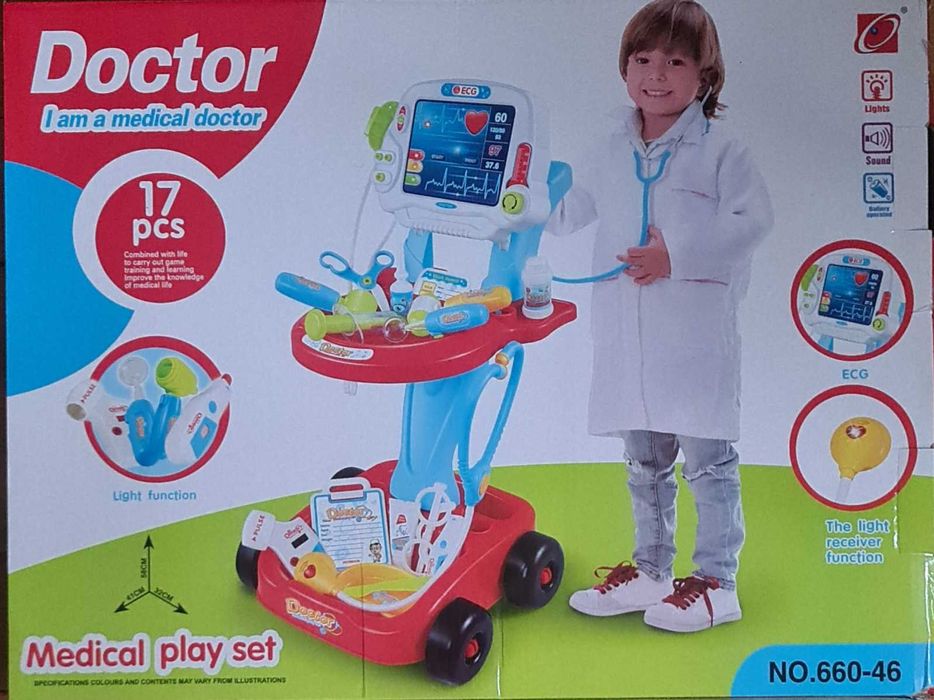 Jucarii:Set medical Doctor, Set tobe..