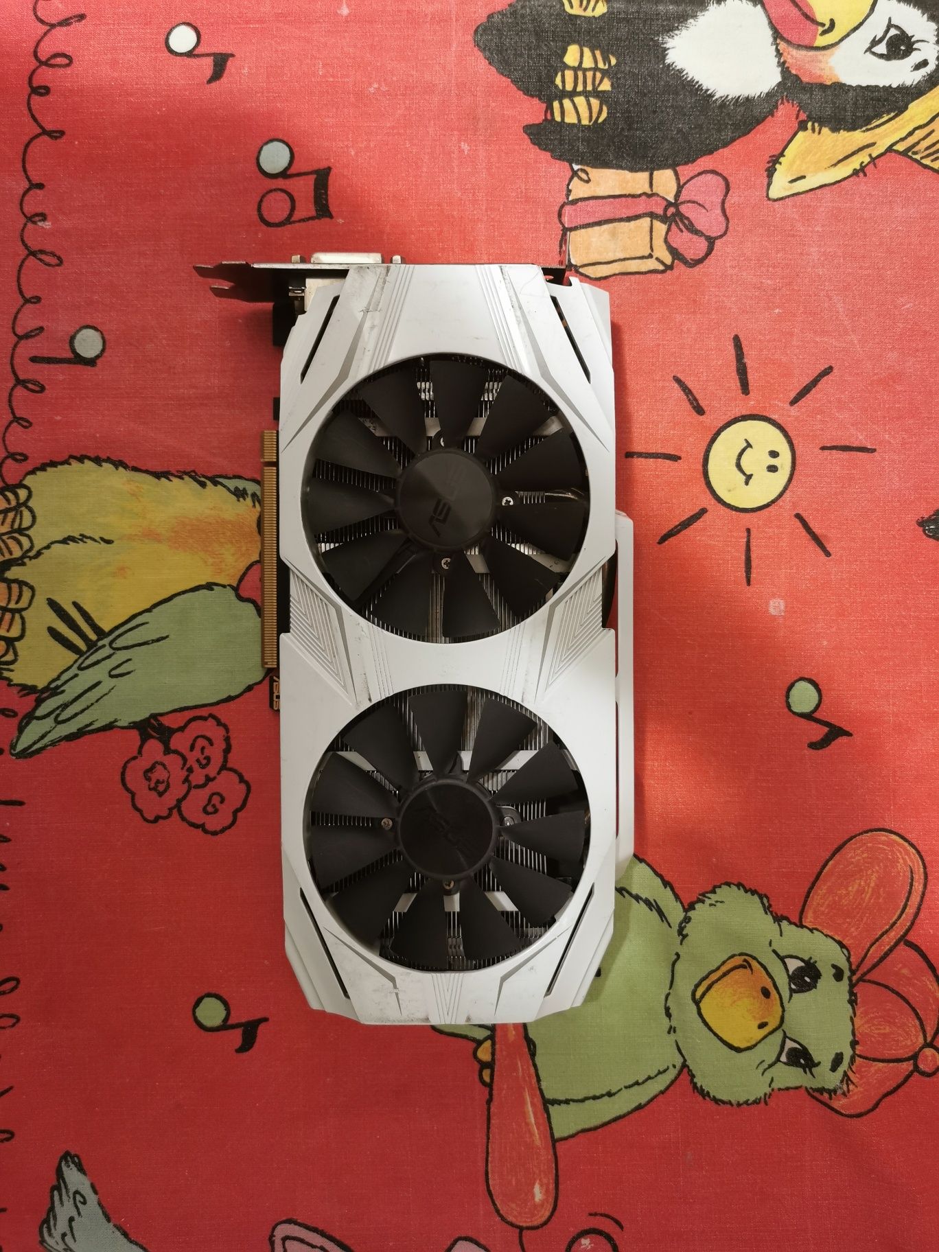 Placa video Asus oc dual GTX 1070 8G 256B