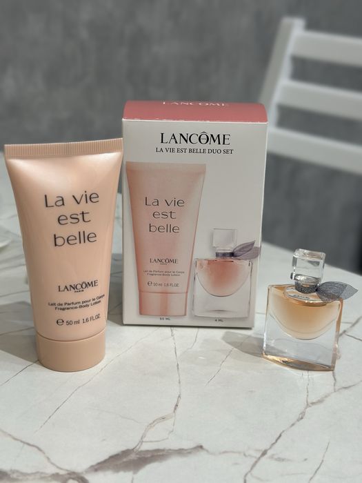 Набор Lancome La Vie Est Belle duo set духи и лосьон для тела оригинал
