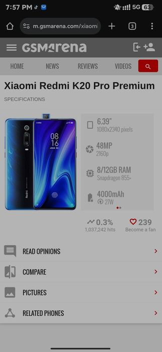 Redmi k20 pro premium