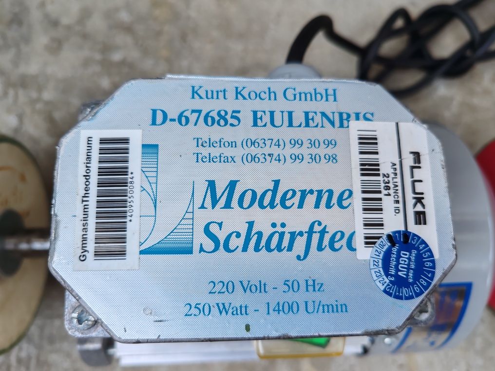 Polizor șlefuire, lustruire, deosebit, Germania