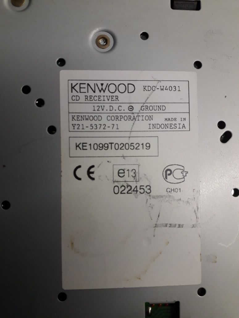 Vand cd auto Kenwood