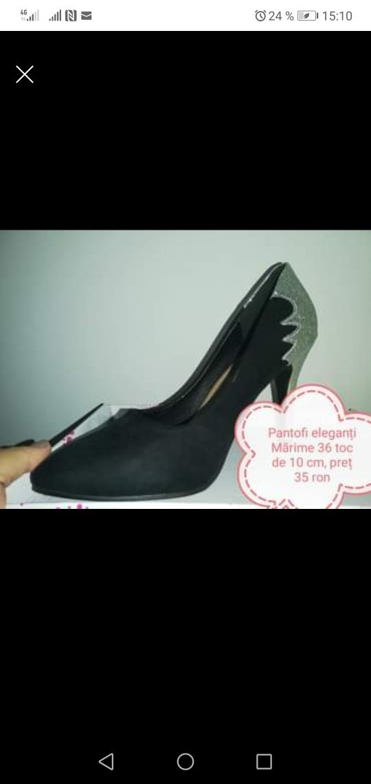 Pantofi dama eleganti