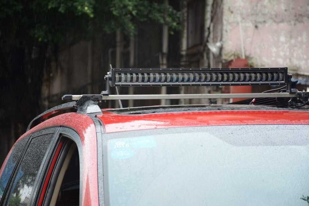 9D 88 СМ 600W Off-Road LED BAR с лупи Hi/Lo Къси и Дълги Светлини