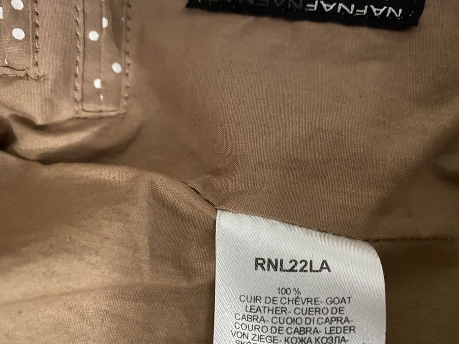 Geaca din piele NAF NAF