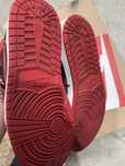 Jordan 1 mid rosu si negru