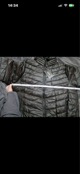 Geaca barbat am pus poze cu masuratorile bust si lungime