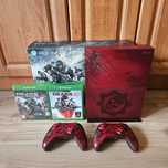 XBOX ONE S 2TB Gears of War 2 игри 2 джойстика PS5 PS4 PlayStation 4 5