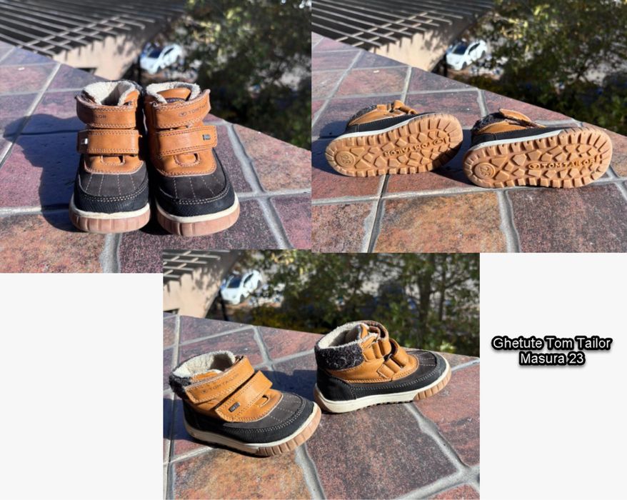 Ghete imblanite Tom Tailor, masura 23