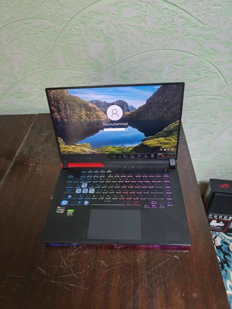Игровой ноутбук asus rog strix g15
