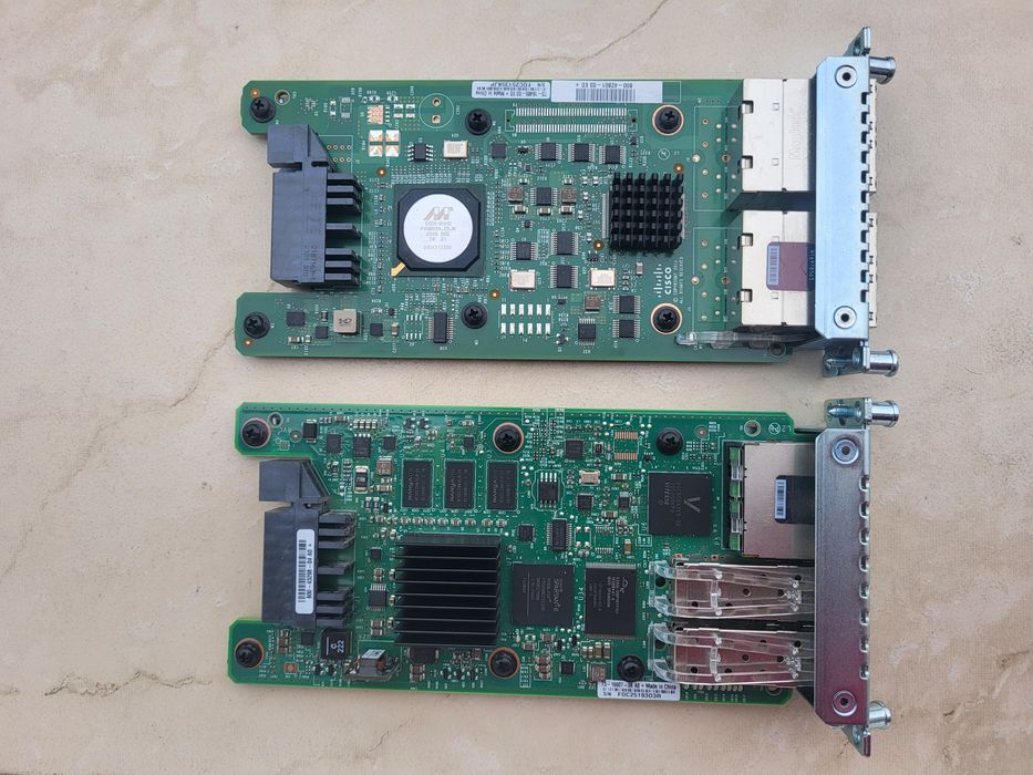 CISCO 4000 series NIM ES-2-8  si  NIM-2GE-SFP module router