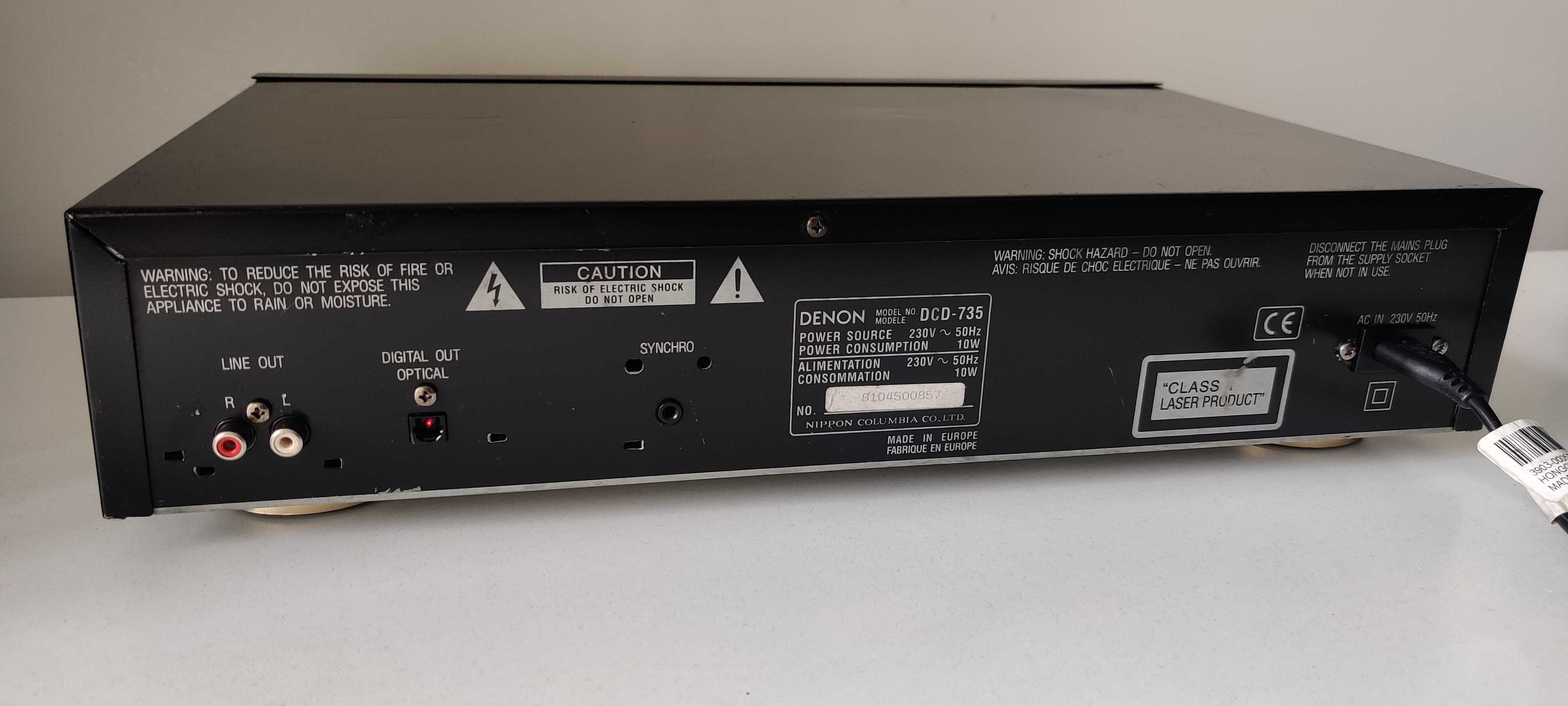 Denon DCD 735 muzica CD