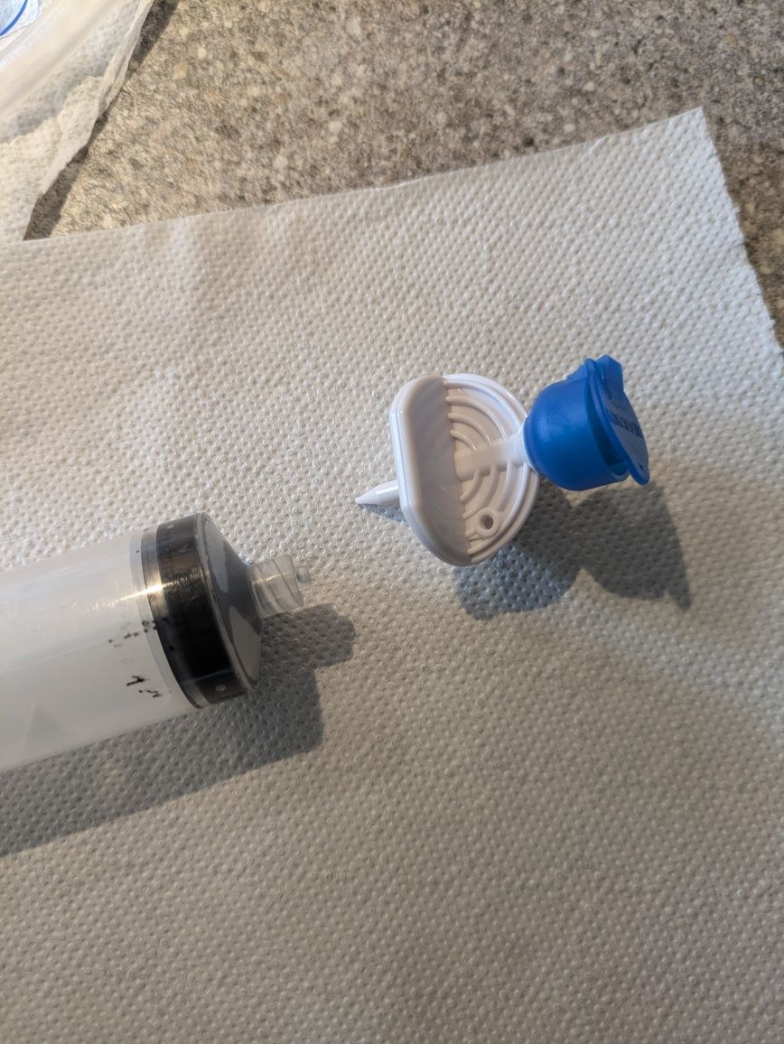 Seringi 50 ml tip Guyon, Pentru lavaj, irigatie