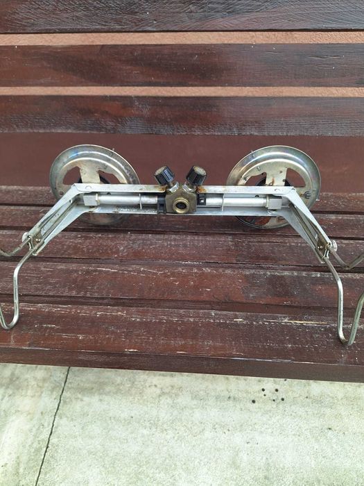 Butelie cu gaz pentru camping/ veche / Poloneza