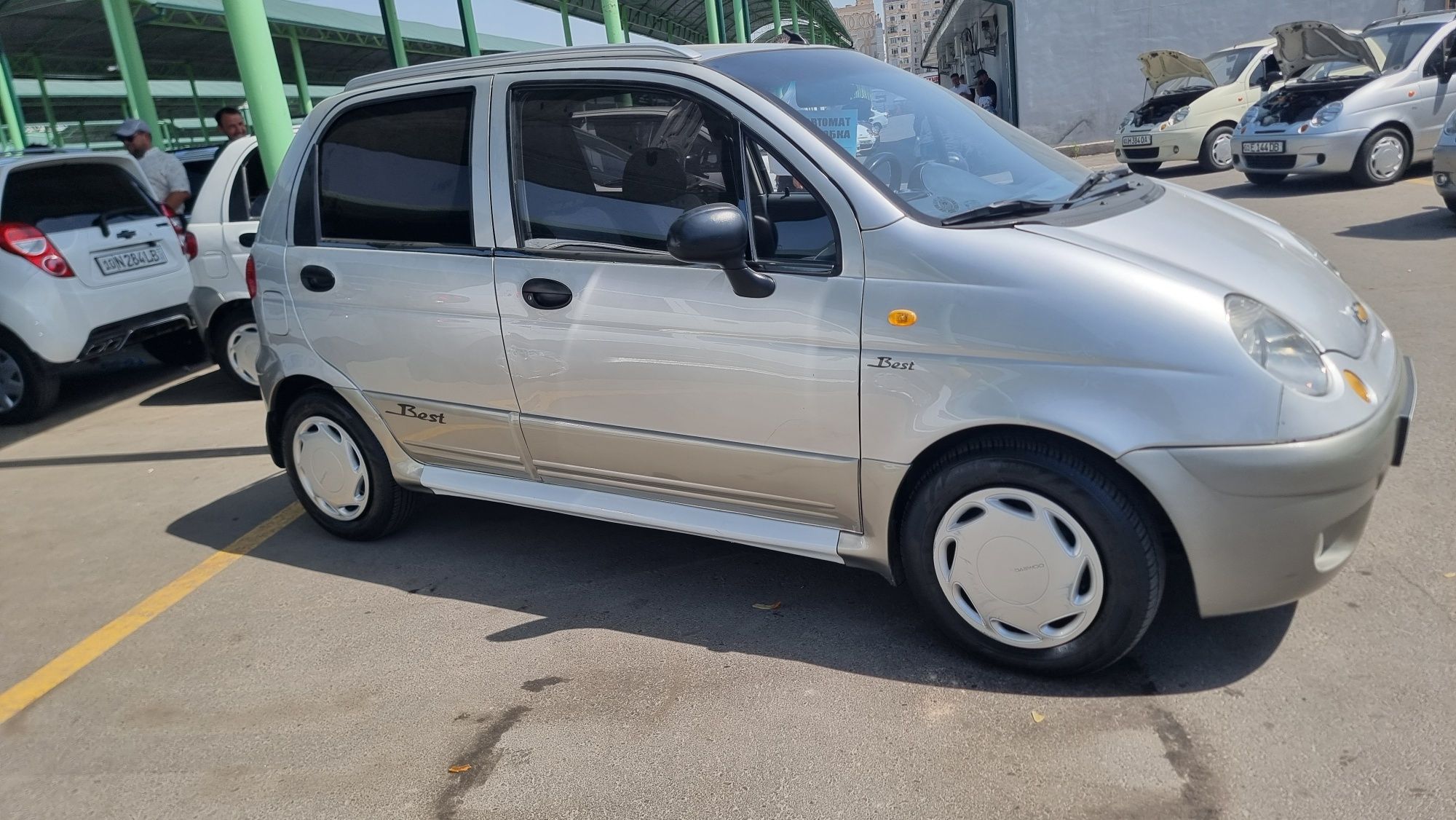 Матиз бест  2010 автомат новые шины
