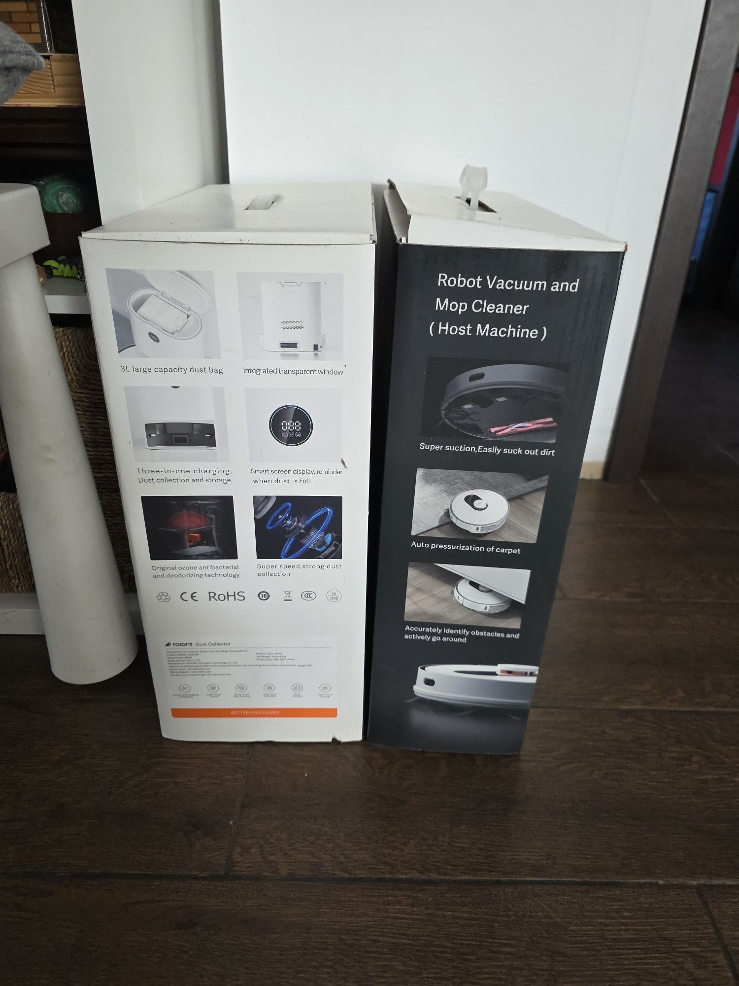 Прахосвукачка робот Roidmi Eve Plus