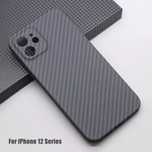 Husa Ultra Slim Kevlar Carbon Neagra - Iphone 12/13/14/15/16 PRO MAX