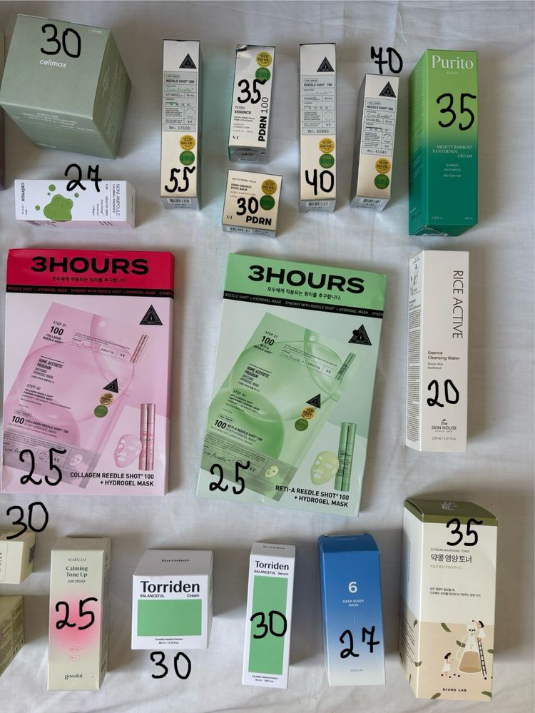 корейска козметика mixsoon, round lab, axis-y, torriden, vt cosmetics
