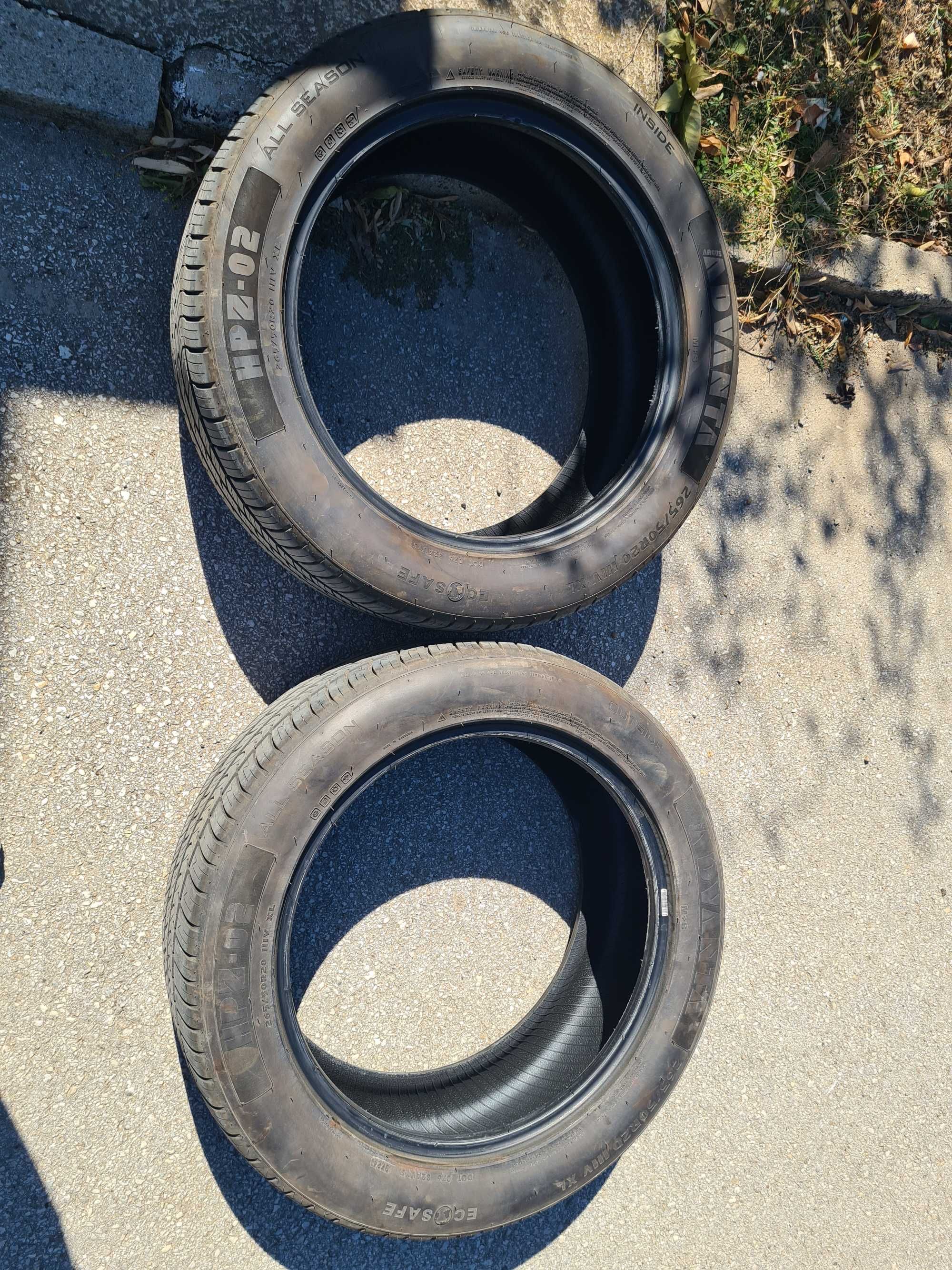 Гуми 265/50 R20, ADVANTA HPZ-02 All season