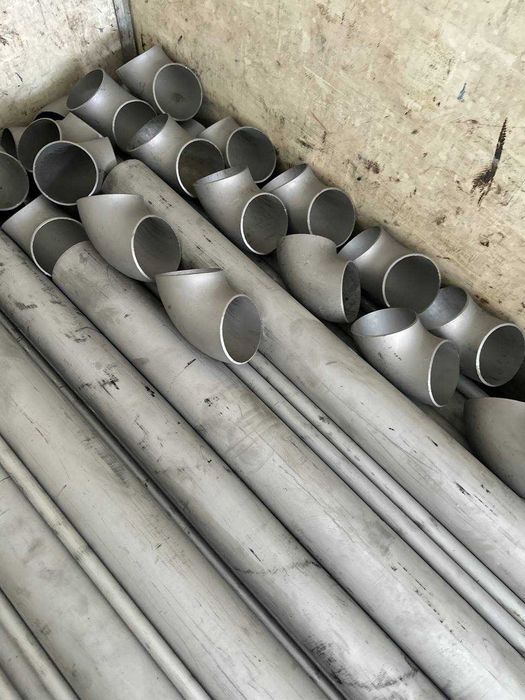 Отвод стальной нержавеющий 76*4мм