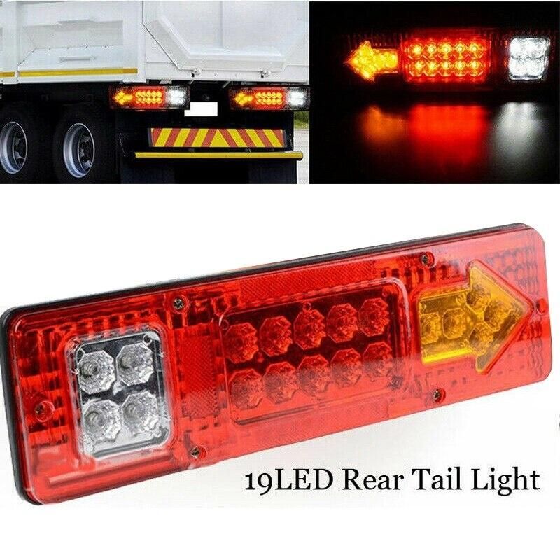комплект led стопове , стоп светлина с мигач, задна светлина, 12v ...